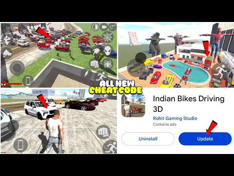 All New Cheat Codes Of New Update 2026-Indian Bikes Driving 3d Letest Update And Cheat Code RGS Tool