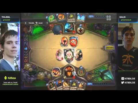 HEARTHSTONE - THIJSNL vs KALDI - Heroes Of Cards 2 - Viciuslab