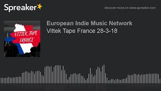 Vittek Tape France 28-3-18