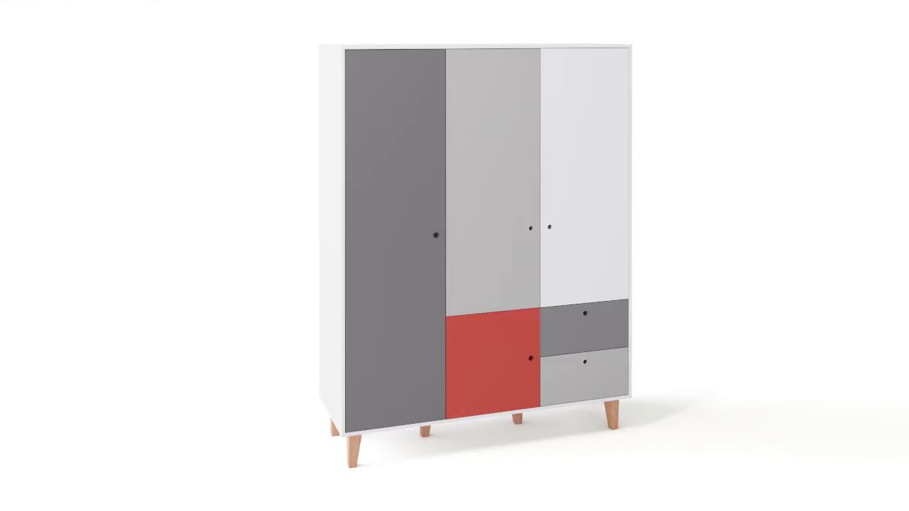 Concept 3 Door Wardrobe