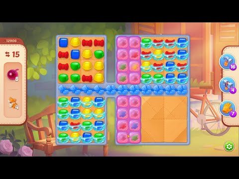 Homescapes Level 12906 No Boosters Gameplay #Bubunka