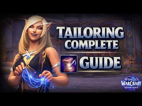 Tailoring 1-100 in Midnight FAST | Best Specs for Maximum Gold Making