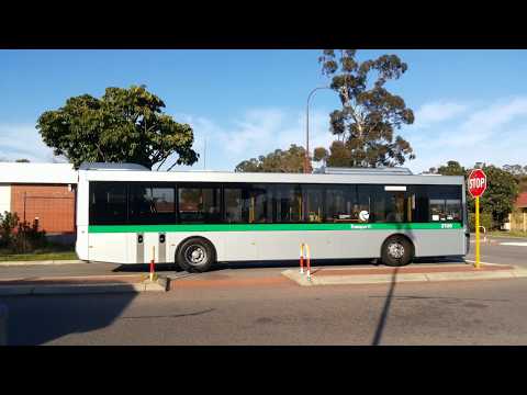 Transperth Volvo B7RLE (Volgren Optimus) TP2720 Departs Gosnells Station