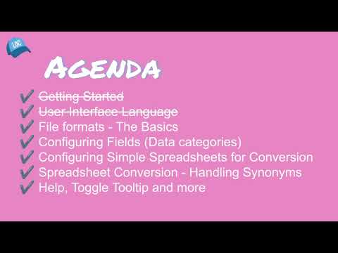 Converting Glossaries Using The Glossary Converter App
