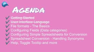 Converting Glossaries using the Glossary Converter App