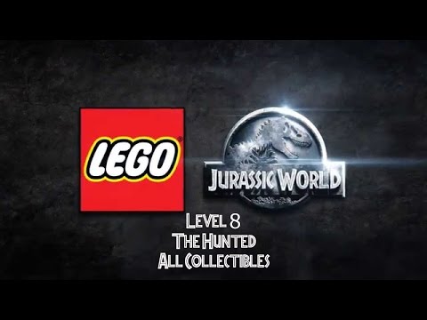 Lego Jurassic World - Level 8: The Hunted All Collectibles