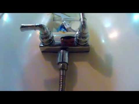 RV Shower Faucet Replacement