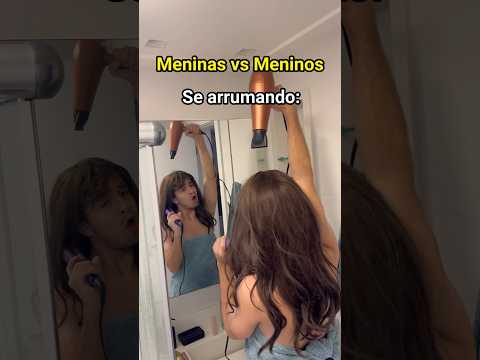 MENINAS VS MENINOS FAZENDO COISAS - feat carolsantina