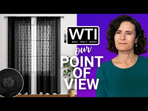 KOUFALL Black Sheer Curtains - WTI product video review