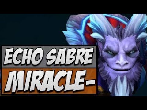 Miracle Dota - Riki with 27 KILLS & Echo Sabre Gameplay | Dota 2 2017