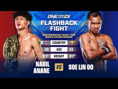 Nabil Anane vs Soe Lin Oo full fight