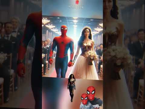 Superheroes Giant seasick | She Love Spider Man 💥 ALL Characters (HC) #shorts #dc #ai #hc