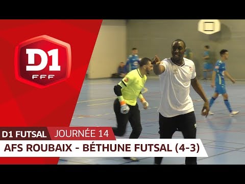 J14 : AFS Roubaix - Béthune Futsal (4-3)