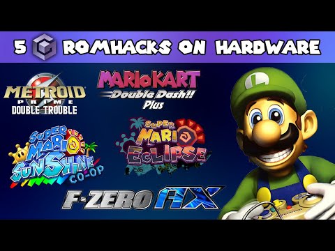 These RomHacks Play on REAL GameCube Hardware!
