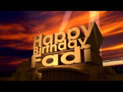 Happy Birthday Fadi