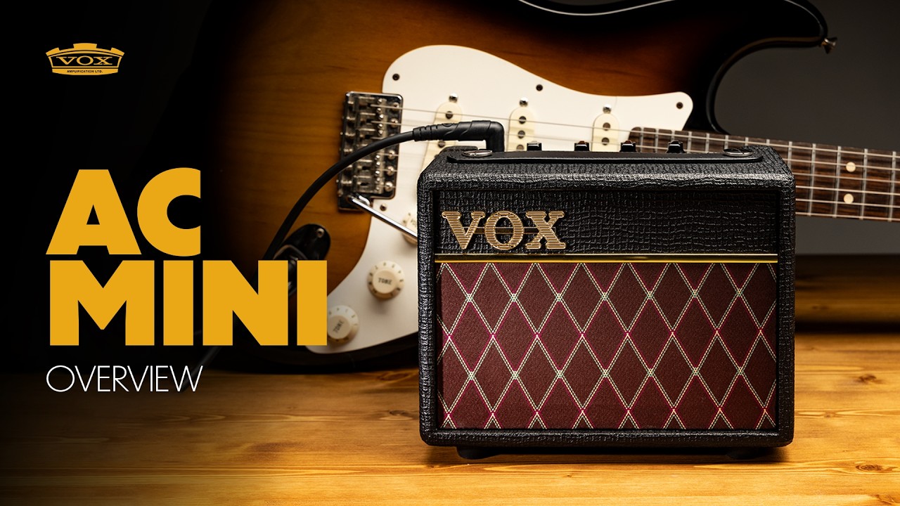 Introducing the AC MINI- Classic VOX Tone in a Compact Amp - YouTube