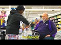 Shopping Out Of Strangers Carts