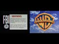 Warner Home Video 2004 With FBI Warning Screen