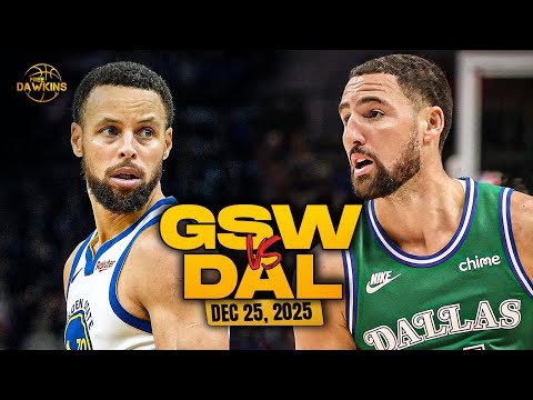 Golden State Warriors vs Dallas Mavericks Full Game Highlights | Dec 25, 2025 | FreeDawkins