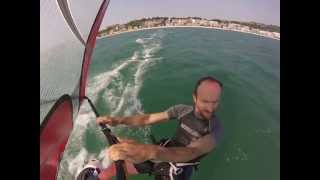 preview picture of video 'Emanuele Feola Fossacesia Marina 5 Luglio 2013 Windsurf'