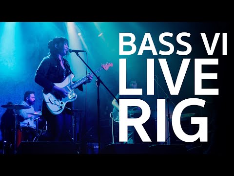 I built a new bass vi rig and played a show