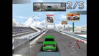 Eastern Road GP - gameplay on Winter track C with greenflame