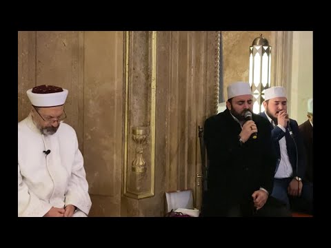 Mustafa Çağlar Ateş Kaside.  Ali Erbaş Hoca Sabah Namazı buluşamsı