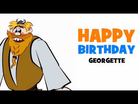 HAPPY BIRTHDAY GEORGETTE!