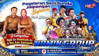Download lagu 🔴LIVE JAIPONGAN BAJIDORAN RMMJ NAMIN GROUP | PERHAJATAN BPK GR DUMSAM AR & IBU AAN CIDADAP 15 09 26 mp3