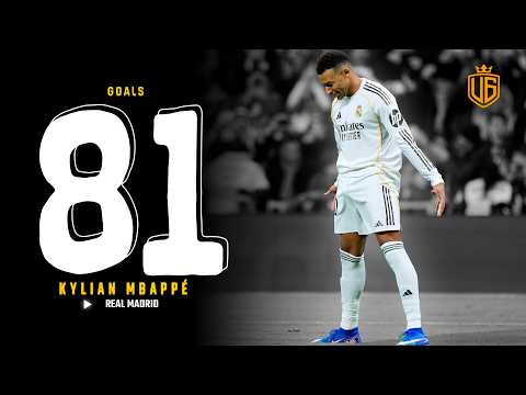 Kylian Mbappé All 81 Goals For Real Madrid So Far | With Commentary - HD