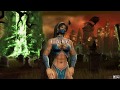 Kitana Costume 1 Performs All Character Intros Victory Celebrations On Graveyard MK9 PC