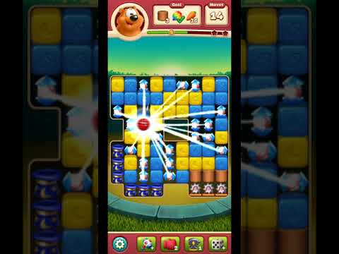 Toon blast level 2411 no powerups