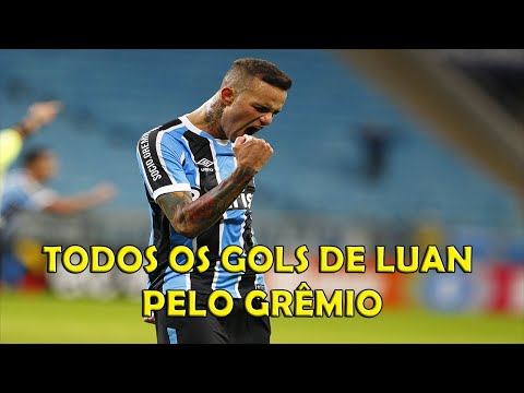 TODOS OS 75 GOLS DE LUAN PELO GRÊMIO - REI DA AMÉRICA