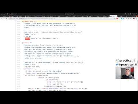 Practicalli Clojure 45 - 4Clojure 62 - re-implement iterate and lazy sequences