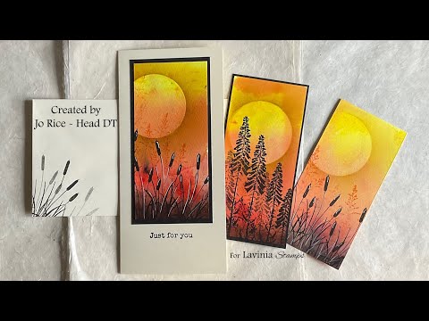 Through the Bulrushes with Dinkles by Jo Rice #laviniastamps #dinkles