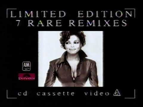 Janet Jackson: Design of a Decade Best of Music Album Australia Release Ad (1996)