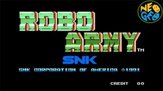 Robo Army 1991 - Longplay/Walkthrough - Neo Geo - QHD