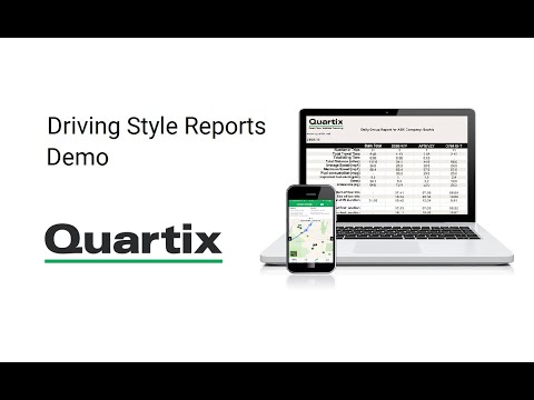 How to use Driving Style reports