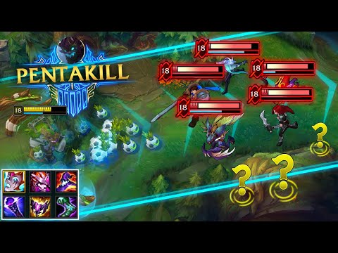 1v5 pentakills they never saw coming...