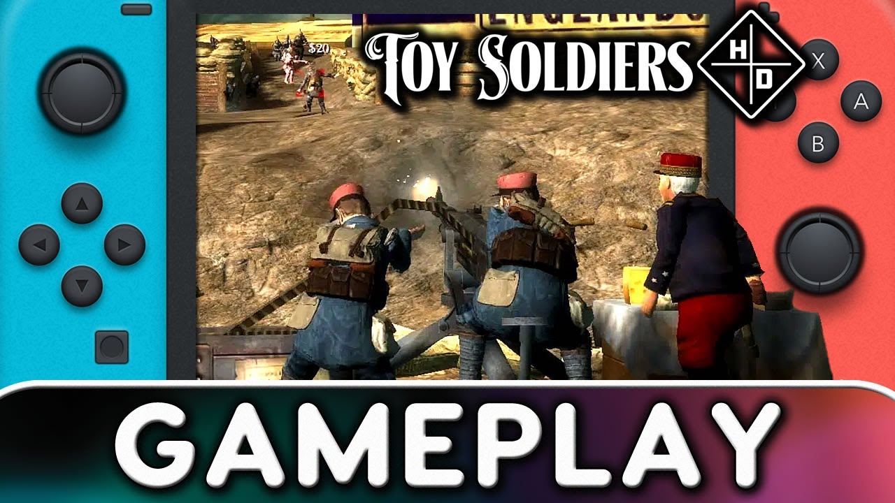 Toy Soldiers: HD | Nintendo Switch Gameplay