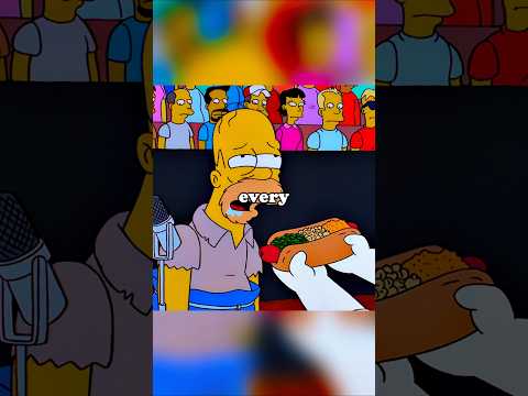 Homer’s Stadium Hunger Strike Farce #thesimpsons