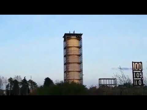VIDEO VIRALE SUI SOCIAL: UOMO SI LANCIA DAL SILOS EX IDIT DI ISOLA D'ARBIA