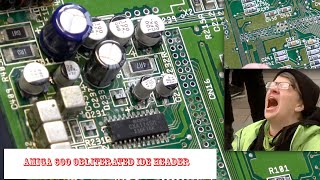 Mississippi Queen Amiga 600 with obliterated IDE header