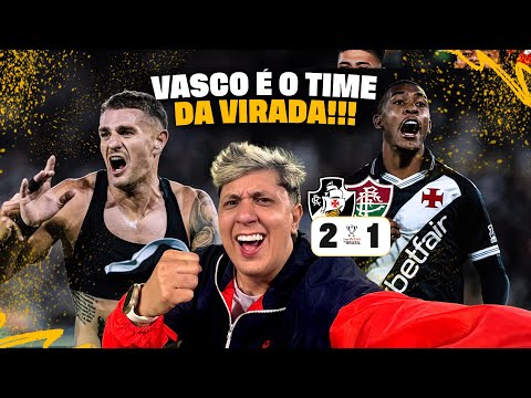 O VASCO VENCE O FLUMINENSE!!! Vasco 2 x 1 Fluminen
