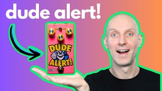 Video thumbnail for 🚨 Exploring the DUDE ALERT! overdrive by RUDE TECH [guitar pedal demo] by NO SHRED ZONE