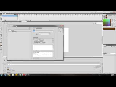Bear Shit for embeding text flash cs5