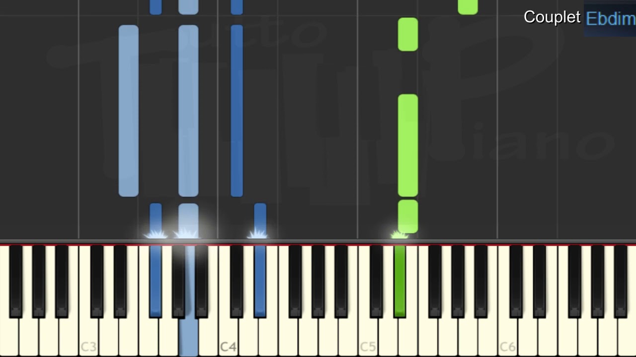 Jean-Jacques Goldman - La vie par procuration (piano facile)