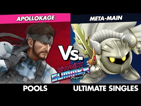 Hitpoint Summer: August POOLS - ApolloKage (Snake) Vs. Meta-Main (Meta Knight) SSBU