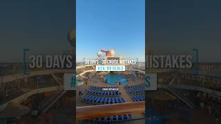 30 Cruise Mistakes: #24: Not Aware of Deals Around the Ship 🏷️🔖🛍️
