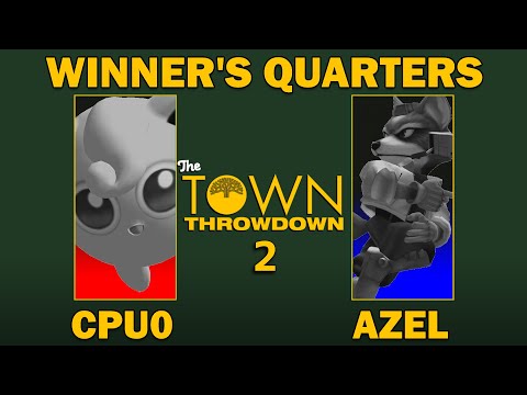 CPU0 (Puff) vs Azel (Fox) | Winner's Quarters | The Town Throwdown 2